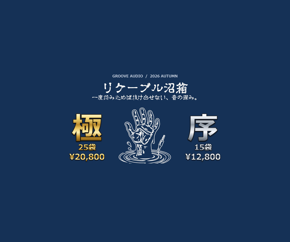 2026 秋のリケーブル沼箱 極 20,800円 序 12,800円